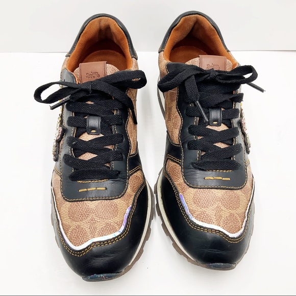 {COACH} Star Embellished Sneakers - Picture 8 of 16